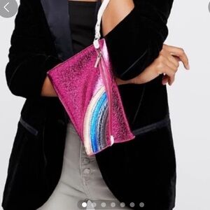 Free People Spectrum wristlet Pouch